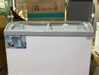 Abans 360L Display Glass Chest Deep Freezer