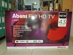 ABANS 43" FULL HD FRAMELESS LED TV