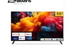 Abans 55" 4K Smart Android UHD LED Frameless TV