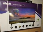 Abans 55 Inch Smart Android 4K UHD Frameless TV
