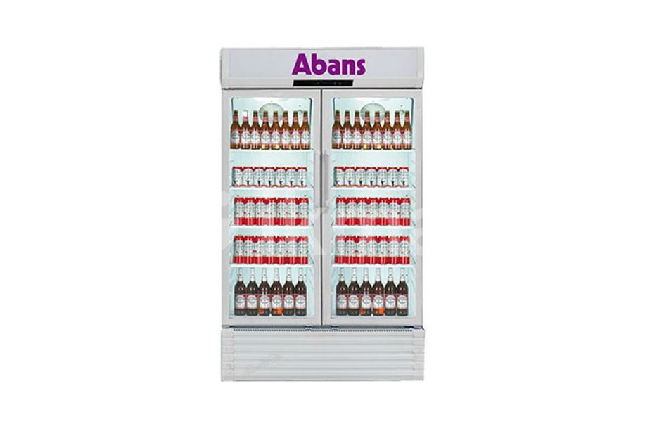 "Abans" 810L Double Door Bottle Cooler (White) for Sale in Dehiwala ikman
