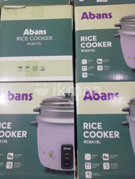 Abans Rice Cooker 1.5L (RCBA15L) for Sale in Kadawatha | ikman