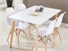 ABC Barista 4 Chair Dining Table Set NEW ARRIVAL
