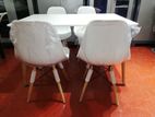 ABC Barista Dining Table + 4 Chairs