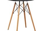 Abc Black Round Table 30 Inch