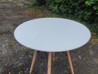 Abc Round White Table 2.5ft