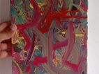 Abstract Painting On Canvas