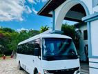AC Bus for Hire 32 Seater - Fuso Rosa 2025