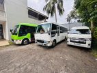 AC Bus for Hire - Fuso Rosa
