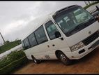 AC Coaster Bus for Hire With Driver