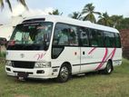 Ac Coaster buses for hire 27seat