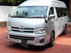 AC Van for Hire 9-14 Seater KDH