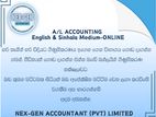 Accounting Advanced Level - ENGLISH & SINHALA Medium