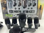 Acoustic drum mic set (Shure)