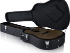 Acoustic Guitar Hard Case Wooden Shell Carrying with Lock
