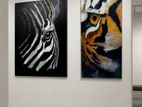Acrylic Wildlife Painting Medium Size