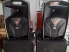 Proel 12 Inch Powered Top Speaker Set