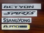 Actyon / Kyron Badges