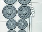Adjustable 15kg Cast Iron Dumbbell Set