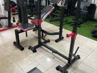 Adjustable Bench with Rack