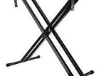 Adjustable Keyboard Stand Double Braced X Style Digital Piano
