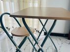Adjustable Table with Chair
