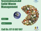 Advanced Certificate in Solid Waste Management