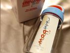 Aesthetic Double Layer Glass Water Bottle