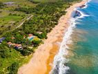 (AF235) 200 P Beach Facing Land Sale At Usangoda Nonagama