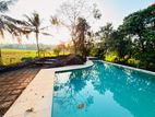 (AF633) Swim Pool With 02 Story House & 72 P Sale At Pelawatha