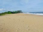 (AF723) 130 P BARE LAND SALE AT BEACH FRONT TANGALE USANGODA