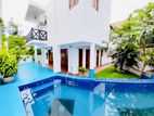 (AFA389) Swimpool With Luxury House 17 P Sale At Koswatha Nawala