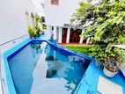 (AFA389) Swimpool With Luxury House 17 P Sale At Koswatha Nawala
