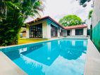 (AFA476) Swimpool with Single Story House 60 P Sale At Hokandara