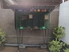 Cage with African Bird
