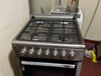 Afron Electric Oven and 4 Burner Gas Stove