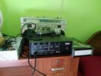 Ahuja Amp with Mic 2 Sanyo Radio 1