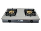 Aiko 2 Burner Gas Cooker Brass Burners