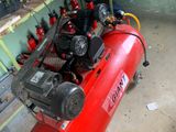 Air Compressor with Tools