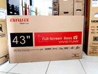 AIWA Japan 43" Full HD LED Frameless TV _ Ultra bass