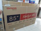 AIWA Japan 85" 4K Smart WebOS ThinQ AI UHD HDR LED Frameless TV