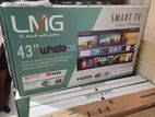 Aiwa LMG 43 inch Smart Android Full HD LED Frameless TV 2024 Model