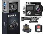 AKASO Brave 4 4K30fps 20MP WiFi Action Camera Ultra Hd(New)