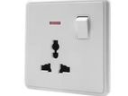 Akko Star 13 a Switch and Socket (white)