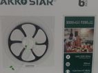 AKKO STAR 6" EXHAUST FAN WITH GRILL (PLASTIC) 25W