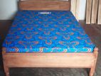 Aktoniya Double Bed 6*4 (72*48) With Mattress