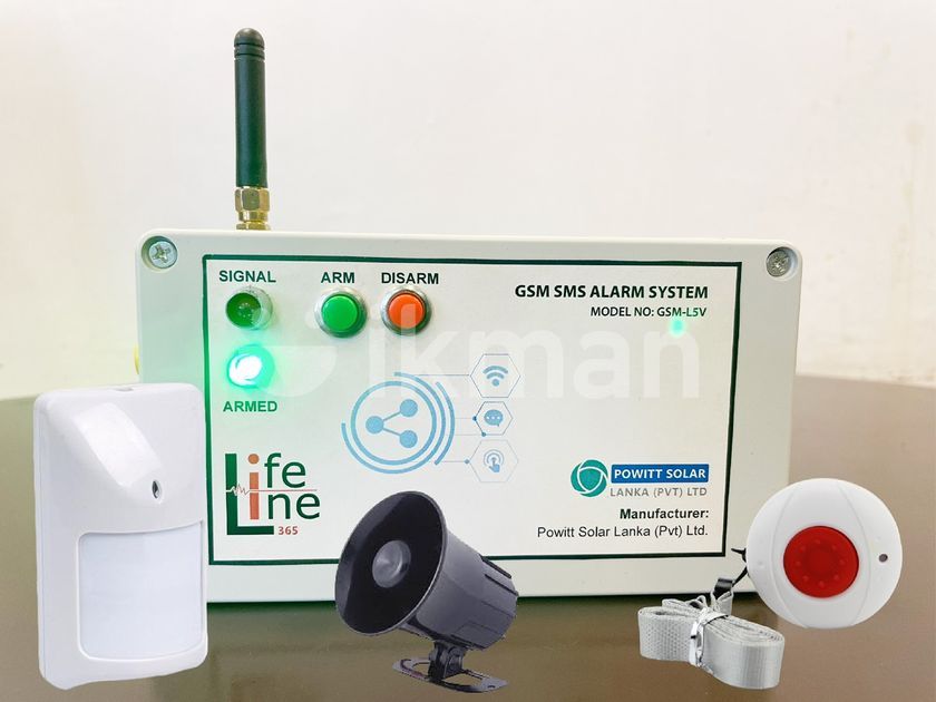 Alarm System (Burglar GSM SMS) in Malabe ikman