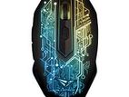 Alcatroz XCraft Pro Tron 5000 Silent Gaming Mouse with Mat