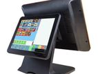 All In One Dual Display Single Touch Monitor With PC