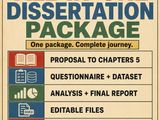 ALL-IN-ONE RESEARCH, THESIS & DISSERTATION SUPPORT PACKAGE